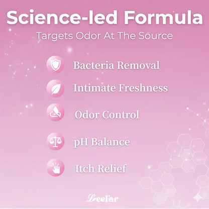 LeeFar Women’s pH Balance Intimate Spray – Odor Control & Itch Relief